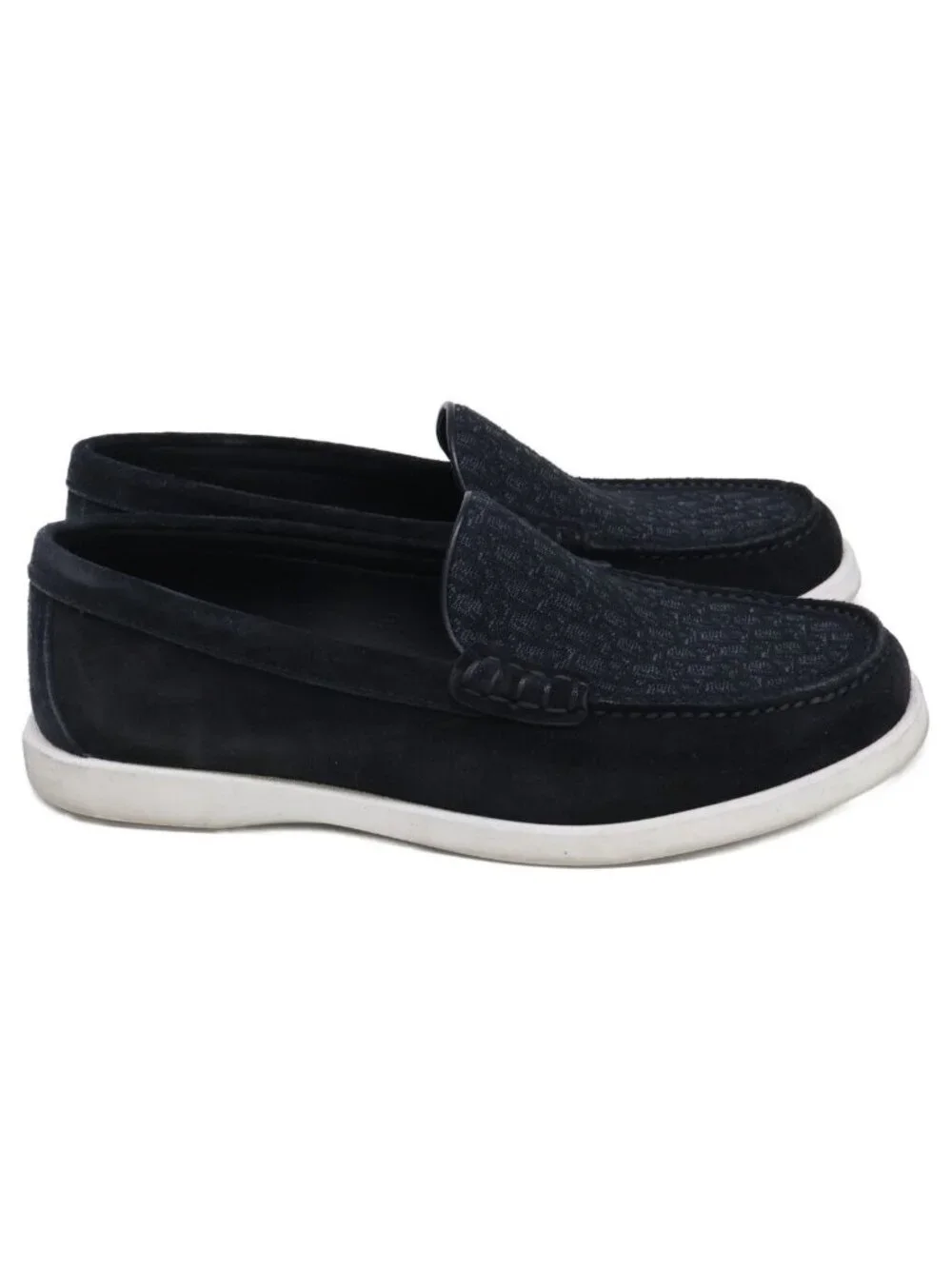 Dior Granville Suede Oblique Jacquard Loafers